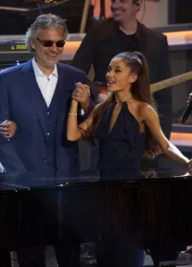 Ariana Grande e Andrea Bocelli