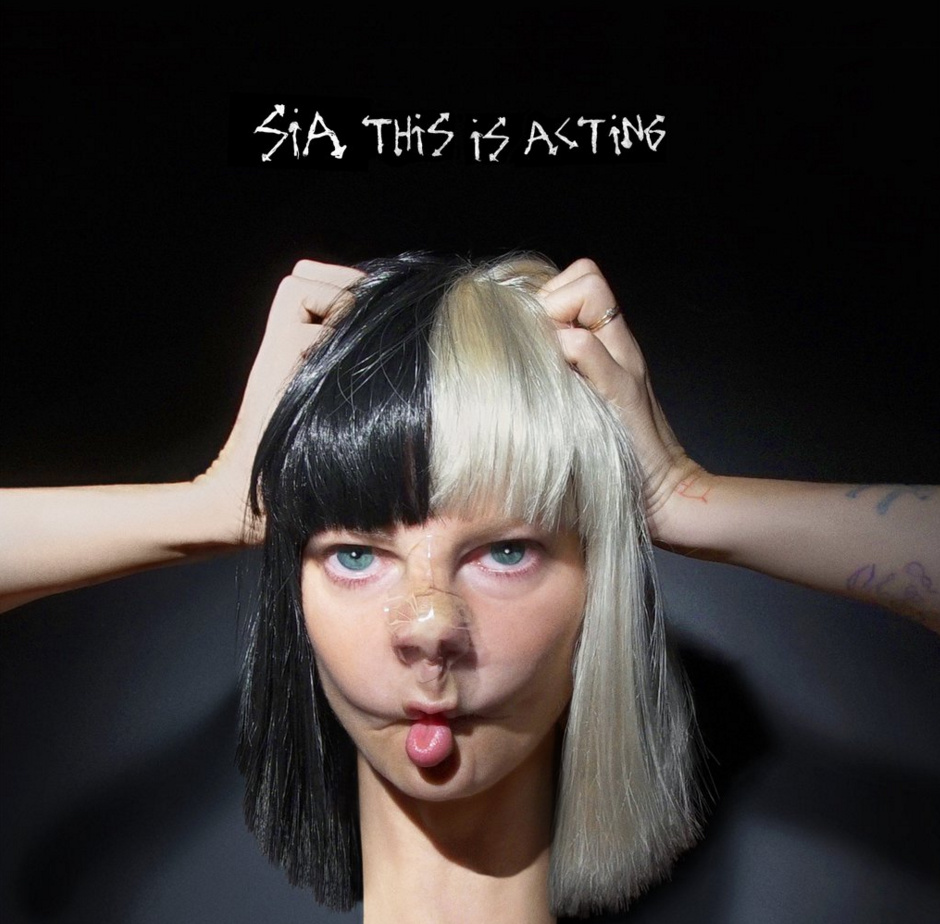 Capa de "This Is Acting", novo álbum da cantora Sia.