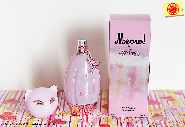 Perfume Meow da Katy Perry por Ana Araujo do Testei, e você?