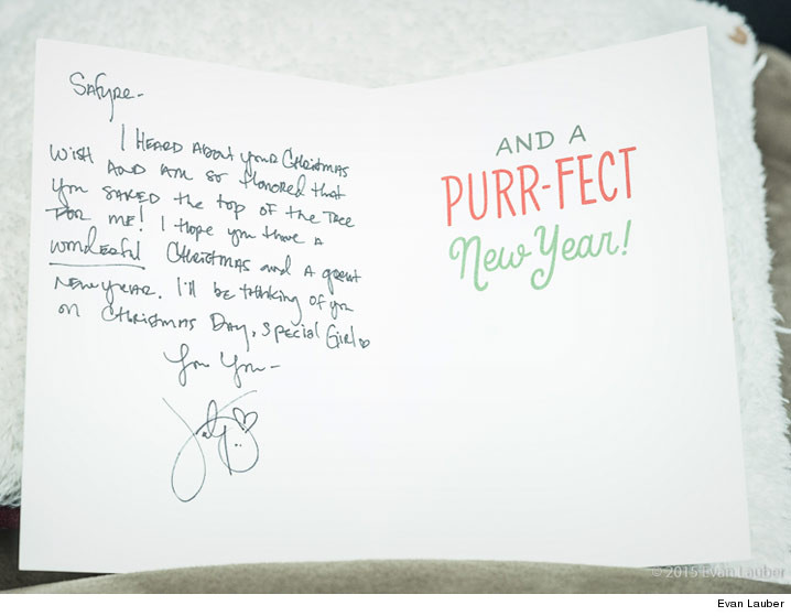 Katy Perry - carta para a fã