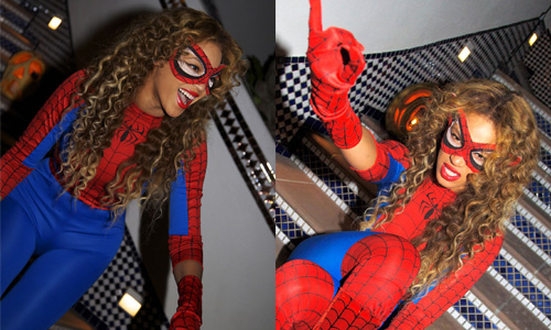 Beyoncé de mulher aranha