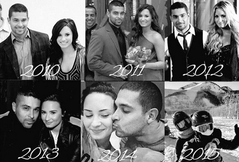 Linha do tempo Demi e Wilmer