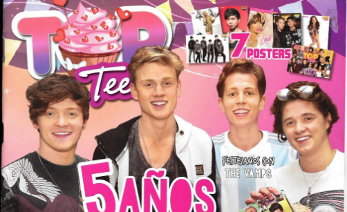 Revista “top Teen” Entrevista The Vamps E Conta Tudo