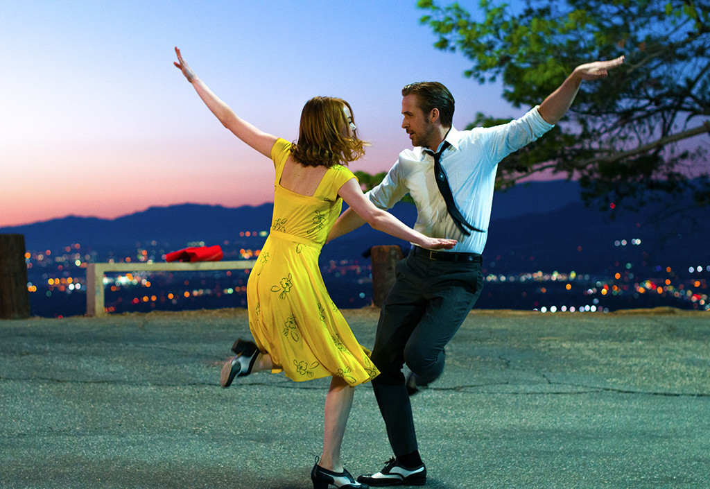 Emma Stone e Ryan Gosling em "La La Land"