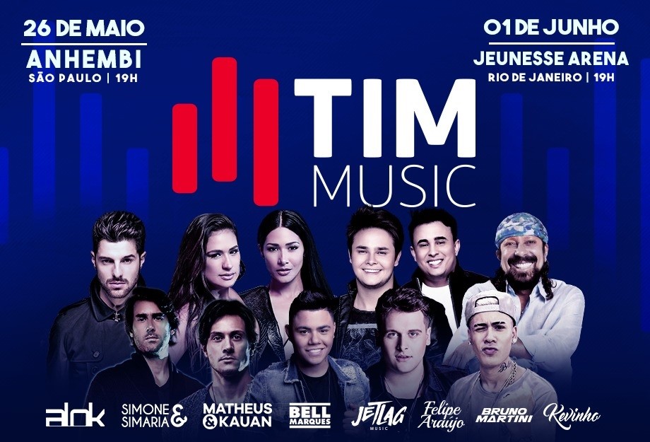 Festival TIM Music Divulgação
