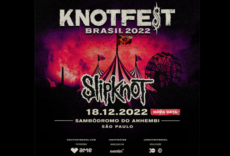 Knotfest Brasil confirma adiamento da primeira edição do festival para